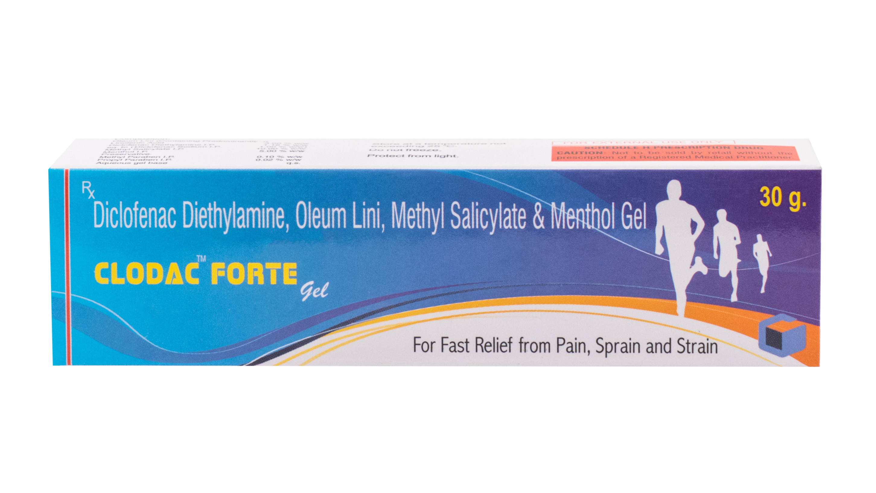 Diclofenac Diethylamine, Oleum Lini, Methyl Salicylate & Menthol Gel